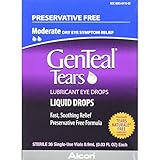 GenTeal Tears Liquid Drops, Single-Use Vials - 36 ct, Pack of 6