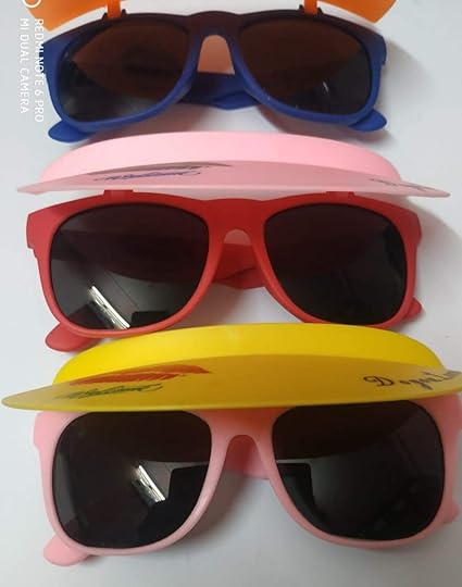 Forever Kidzz Unisex Child Goggle Sunglasses Multicolor Frame (3 Years - 9 Years) - Pack of 3