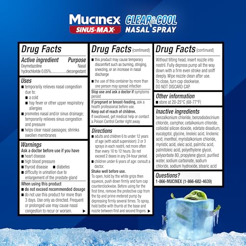 Mucinex Rapid+Clear Liquid Gels (16ct) & Nasal Spray (0.75 oz) Combo Pack - image 6