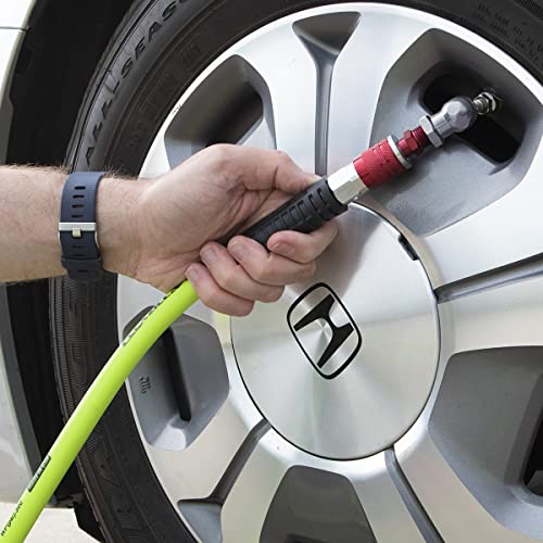 Colorconnex Coupler & Plug Kit, Industrial Type D, 1/4" Npt, Red, 7-Piece - A73457D #TOP6