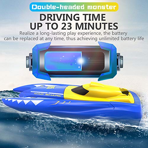 rc boat longest run time