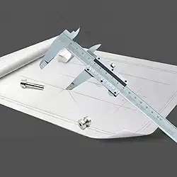 Ferramenta de medição de paquímetro digital de metal 150 mm x 0,01 mm Ferramenta de medição de pinça de aço inoxidável Calibrador Ferramentas de maquinista digital Micrômetro digital/MM/fração para