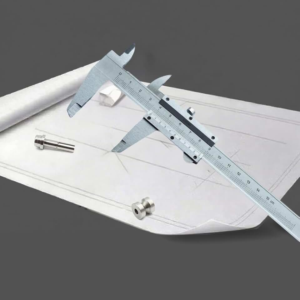 Ferramenta de medição de paquímetro digital de metal 150 mm x 0,01 mm Ferramenta de medição de pinça de aço inoxidável Calibrador Ferramentas de maquinista digital Micrômetro digital/MM/fração para