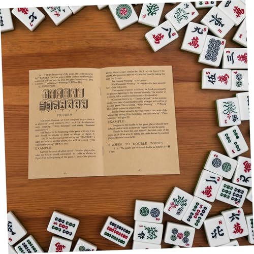 Manual de instrucciones de Mahjong English ORFOFE miniatura 5
