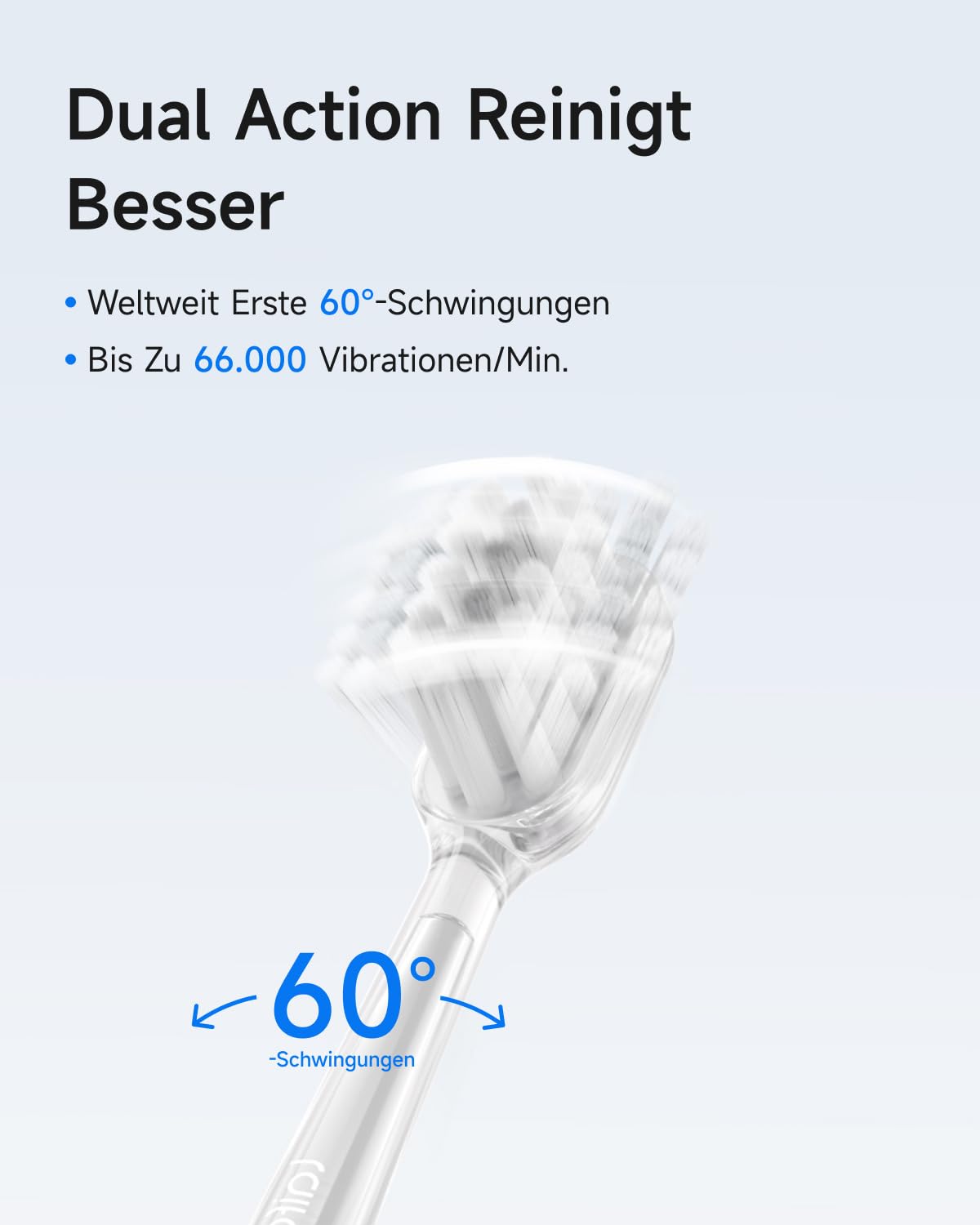 Laifen Wave elektrische Zahnbürste, Oszillation & Vibration elektrische Schallzahnbürste mit 3 Bürstenköpfen, IPX7 Wasserdicht Reisezahnbürste (Aluminium Geschenkbox-Version）