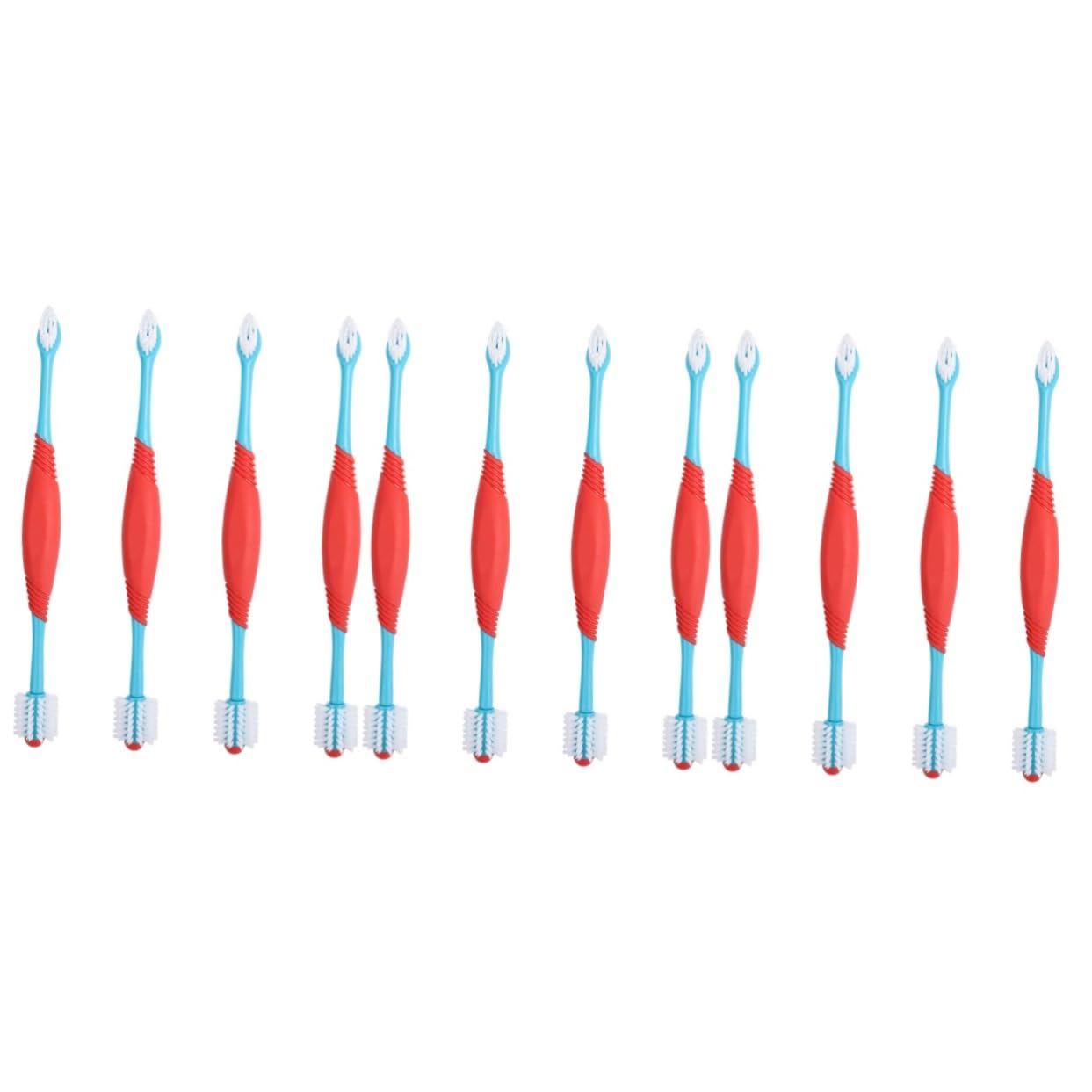 Toddmomy 12pièces Brosse à Dents Professionnelle Pour Animaux Outils De Nettoyage Buccal Pour Chiens Et Chiots