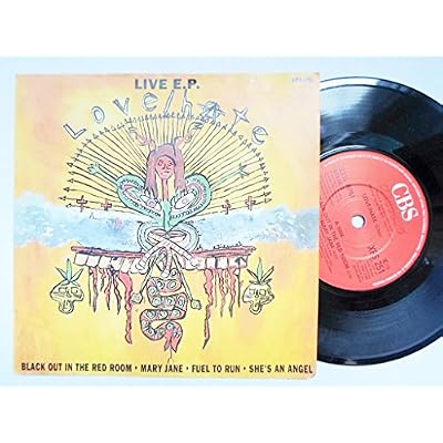 Love/Hate Live EP EP CBS XPS251 EX/EX 1990 picture sleeve, originally came free with Kerrang magazine, issue no 21