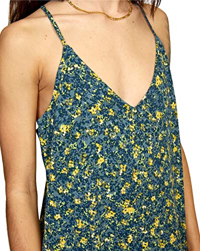 Image of RVCA Women's Jade Woven Spaghetti Strap Dress