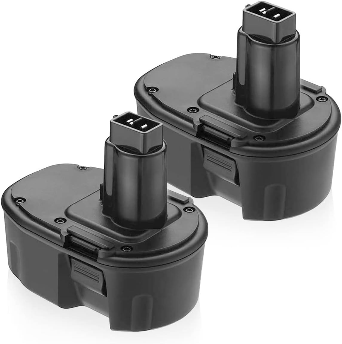 2 Pack 14.4V 4.0Ah DC9091 NiMh Replacement for Dewalt 14.4