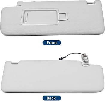 Amazon.com: GOLACOD Left Driver Side Sun Visor Compatible with