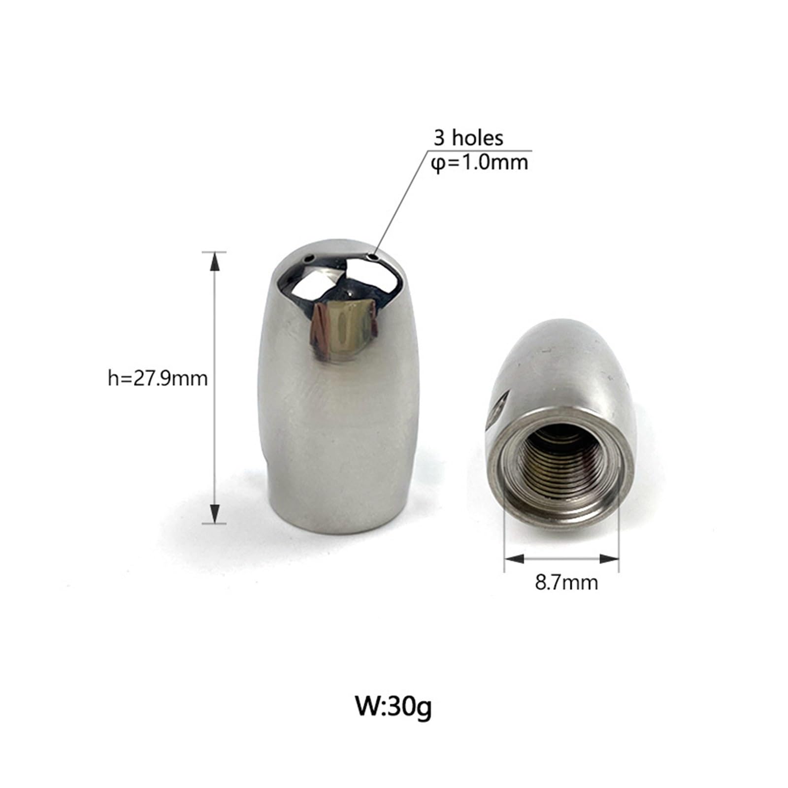 Zmodyfikowana dla FAEMA/LA CIMBALI/CASADIO półautomatyczna dysza parowa do ekspresu do kawy 1,0 mm 3/4 otwór (3 otwory)