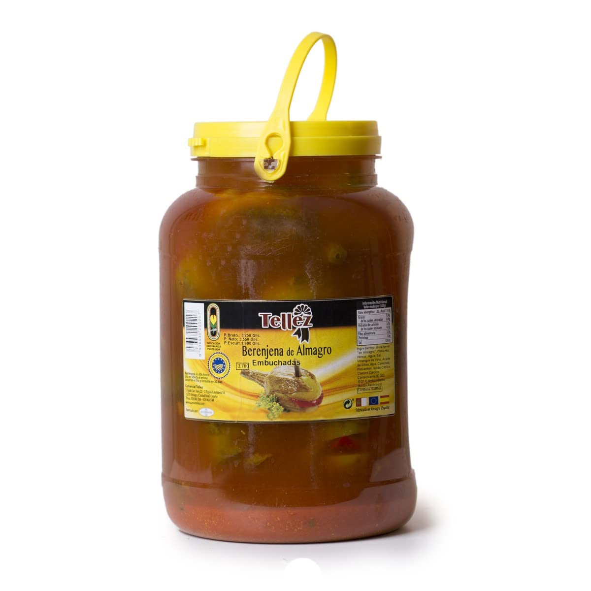 Berenjenas De Almagro Embuchadas 3.5 Kg