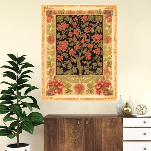 Image of Joyhoor Cross Stitch Kits for Beginners Stamped Cross-Stitch Supplies Needlework preprint Embroidery Kits for Adults DIY Needlepoint Kits Embroidery Patterns 11CT-Tree of Life 16x20 inch