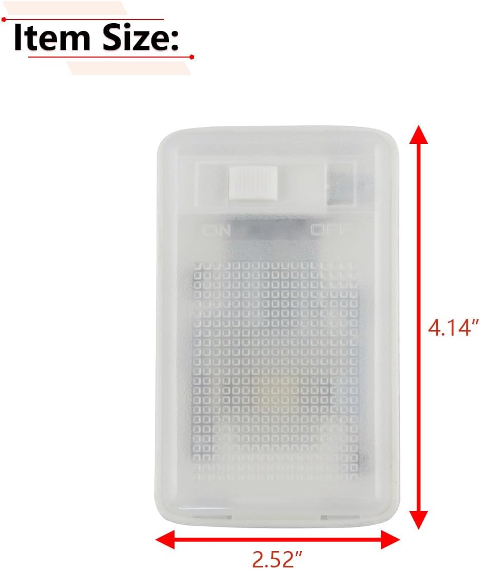 RLB-HILON Interior Overhead Dome Map Light Compatible with Nissan Hardbody Pickup D21 D22 Navara Frontier Pathfinder 1986 to 1997 Year