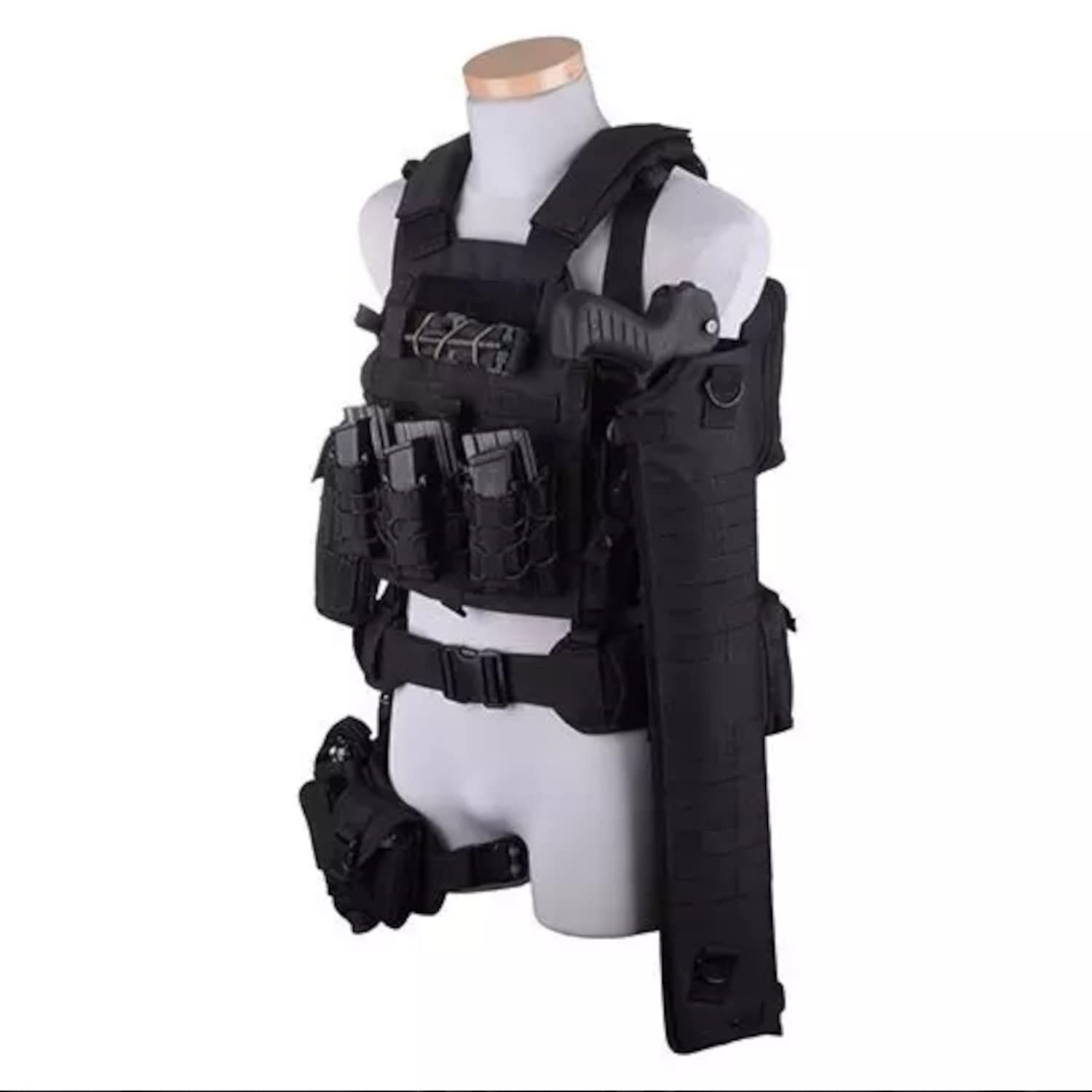 Modularna ładownica na magazynek pistoletowy TC+ - oliwkowa