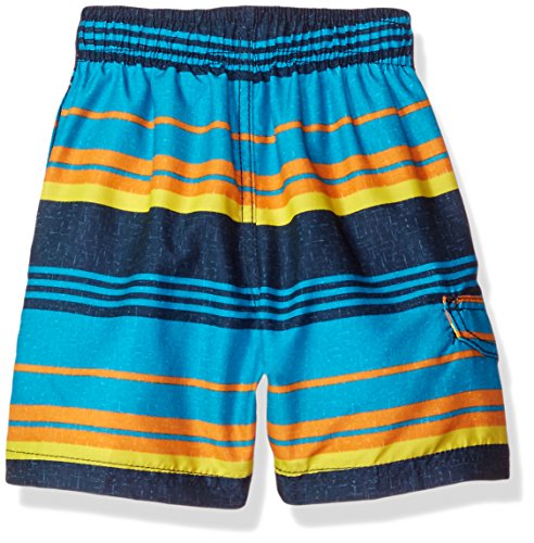 Image of Kanu Surf Boys' Victor Stripe Quick Dry Beach Board Shorts Swim Trunk