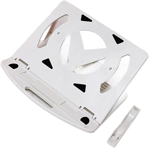 Soporte ergonómico para computadora portátil para escritorio, soporte ligero para computadora que mejora la estabilidad y una amplia compatibilidad