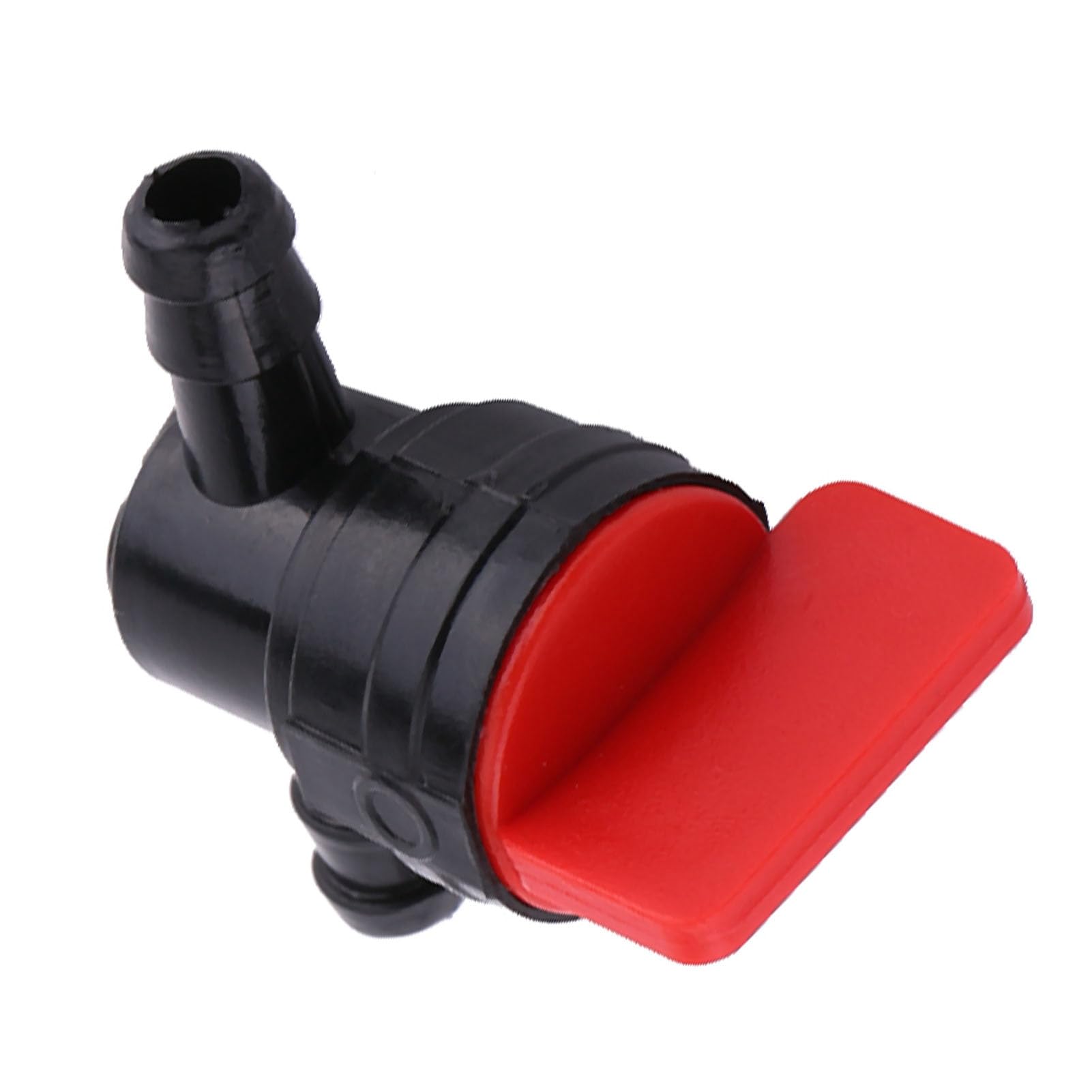 Uniwersalny Plastikowy Kranik Paliwa 6 Mm z Włącznikiem/wyłącznikiem, Pasujący do Węża 1/4