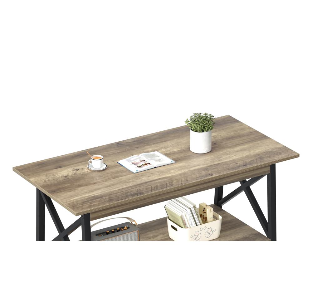 Amazon.com: GreenForest Coffee Table with Storage, 39inch Modern 2