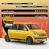 ✅ RUNDUM GUT: Sie erhalten ein Set für Fahrer- & Beifahrer Seite sowie einen Heckklappenstreifen.