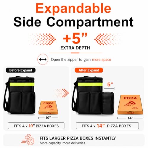 Bodaon Insulated Food Delivery Backpack