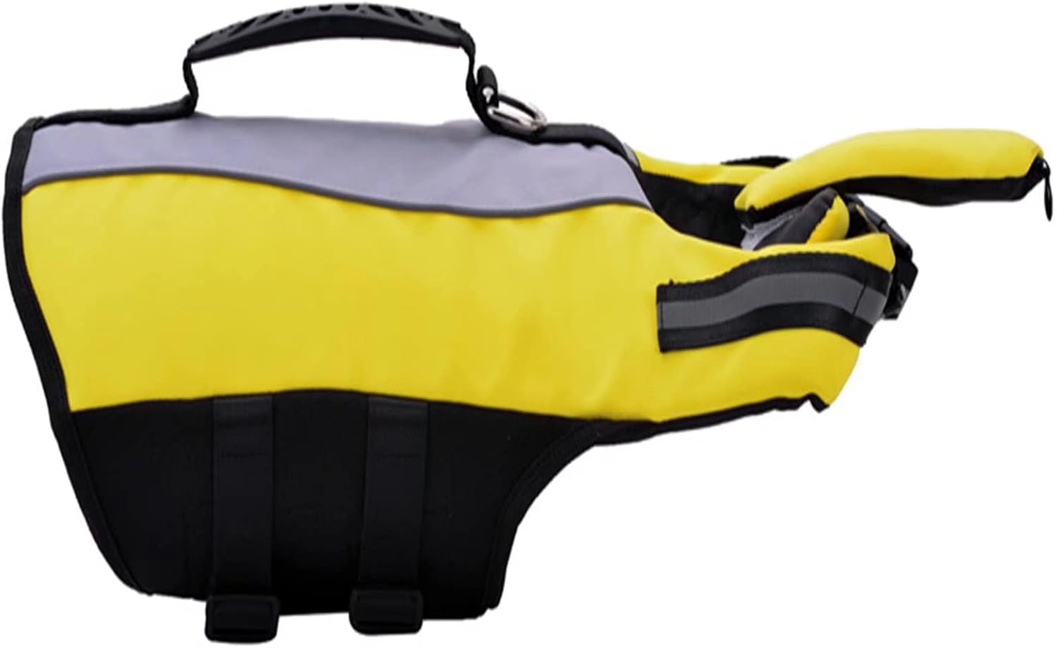 Inflatable Pet Dog Life Jacket Reflective Safety Foldable Life Preserver Portable Adjustable Swimming Life Vest