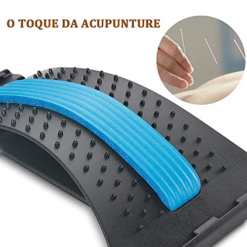 Apoio Encosto Travesseiros de Lombar Massageador Para Alívio Postura Coluna Costas