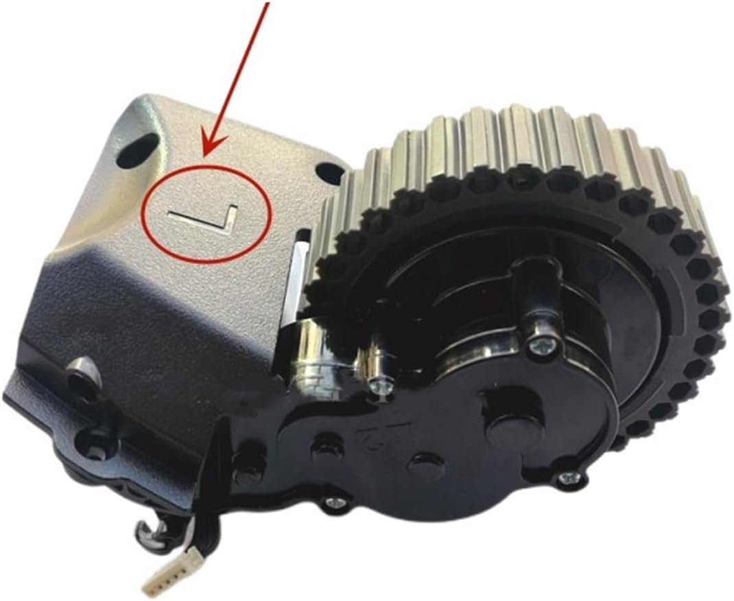Parts Left and Right Walking Wheels, Compatible for Ilife A4s， A4， A40, Sweeping Robot Accessories(Large)