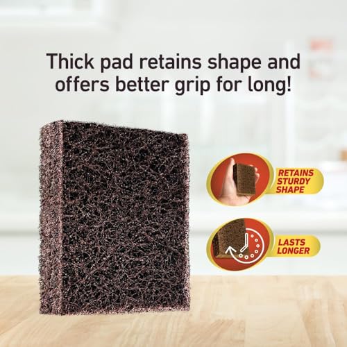Image of Scotch Brite Heavy Duty Scrub Pad, Large, Count of 4
