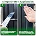 ECOHomes Window Weather Sealing Tape | Winter Weather Stripping Tape to Block Cold Drafts Through Window Gaps and AC Units, Insulation Seal and Draft Blocker for Home (3 Inch by 180 FT, Clear)
