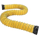 Global Industrial 32' Flame Retardant Flexible Duct for 16" Diameter Fan