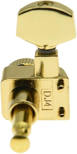 Miniatura 10 de Dopro Afinadores de guitarra con bloqueo de 2 pines, llaves de afinación, clavijas, cabezales de máquina para American FD StratTele Chrome