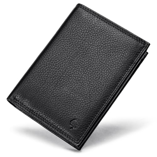 Portafoglio da uomo in nappa con protezione rfid