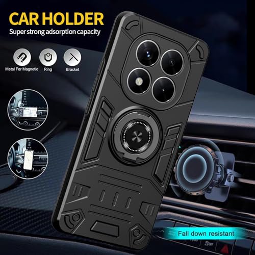 Coque Redmi Note 14 Pro antichoc blindée avec support POCO X7 double couche - 2