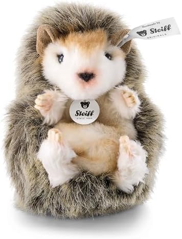 Steiff JOGGI Brown Baby Hedgehog – Cherished Heirloom Plush Toy, 4 inches image 4