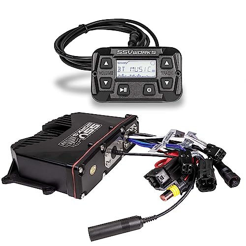 SSV Universal Bluetooth Media-Controller with LCD-Display w/Trim Ring