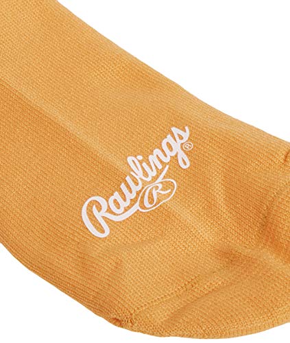 Rawlings Baseball Socks 2 Pair (Small/Light Orange) #TOP5