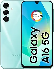 Celular Samsung Galaxy A16 5G, 256GB + 8GB RAM, Câmera de até 50MP, Tela 6.7", NFC, IP54, Bateria 5000 mAh - Verde Claro