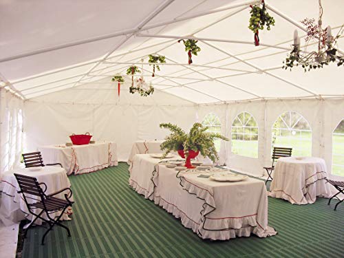 Fliesen aus Kunststoff für den Außenbereich und den Garten, 60 x 60 cm, 4 Stück, entspricht 1,5 m², Farbe Grau