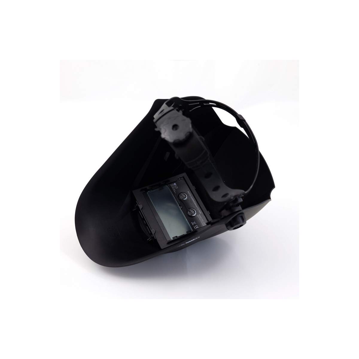 VITO - Cagoule de soudure LCD Masque de soudure automatique teinte variable 9 à 13 - alimentation solaire