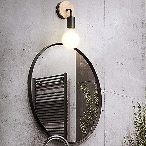 Lámpara de baño giratoria E27 para eliminar sombras al maquillarse frente al espejo 7