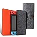 Portable Carrying Case for Nintendo Switch, Travel Carrying Bag Ultra Slim Professional Protective Felt Pouch for Nintendo Switch (Felt-Black)