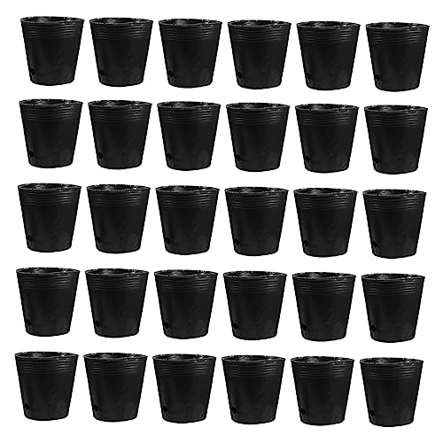 Milisten 100pezzi Per Piantare Bonsai in Materiale Pe Spessa Tazza Per Giardinaggio Bonsai Buona Ventilazione Sacchetto Per Nutrienti Ciotola Per Piantare Riutilizzabile