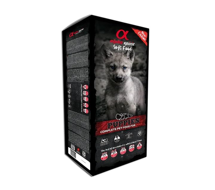 Alpha Spirit Cachorros Alimento Semihúmedo para Perros (9 KG)