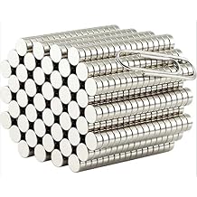 80pc 7x2.5mm Disc Round Decorative Refrigerator Magnets Office Magnet for Fridge,Office, Craft, Science Projects, Art