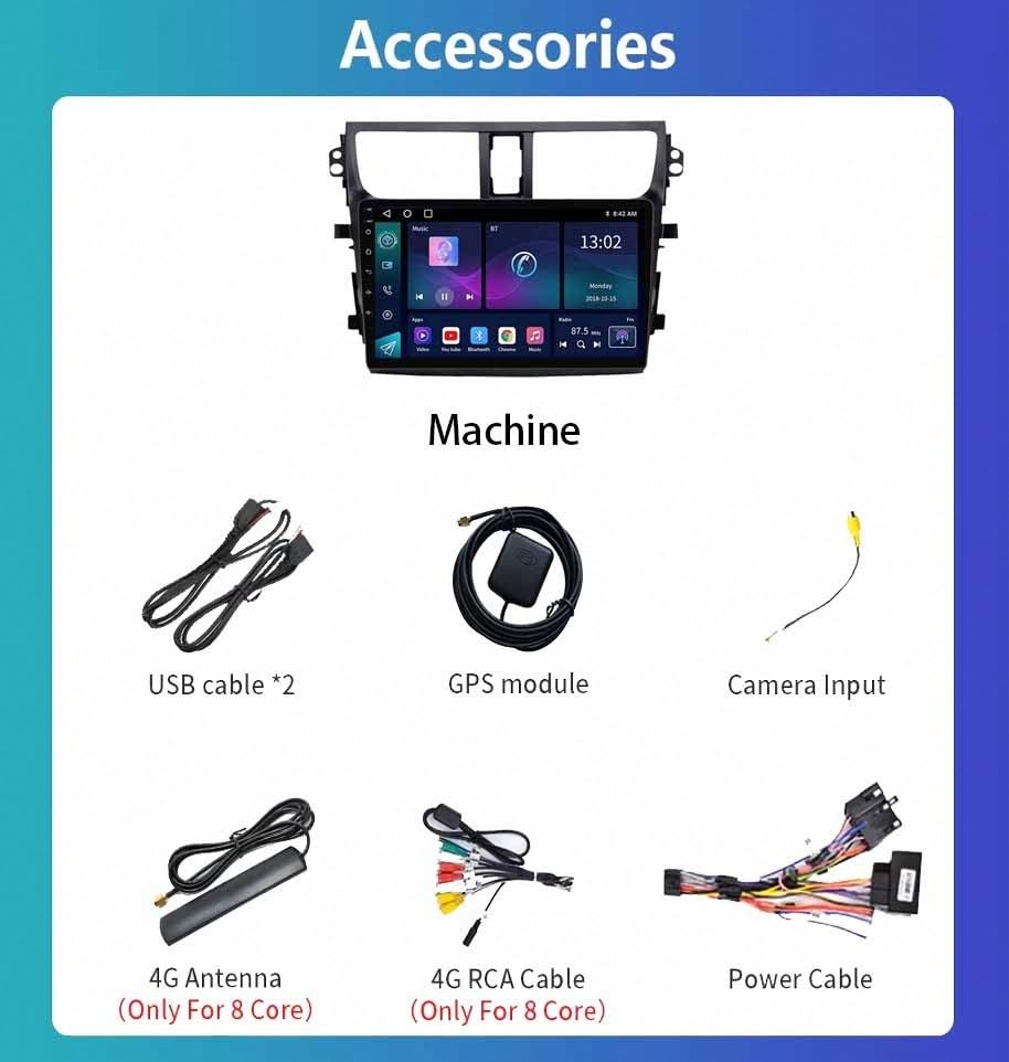 Navegador GPS para Suzuki Celerio para viajar conectado con WiFi 7