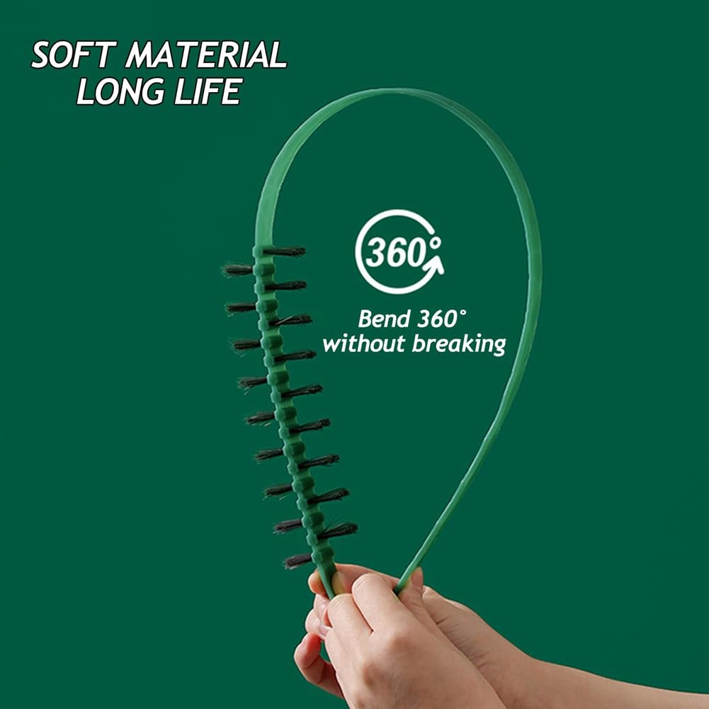 Brosse de Nettoyage pour Machine à Laver, Brosse pour Machine à Laver à Tambour, Brosse de Nettoyage pour Salle de Bain, Outil de Nettoyage à Long Manche A