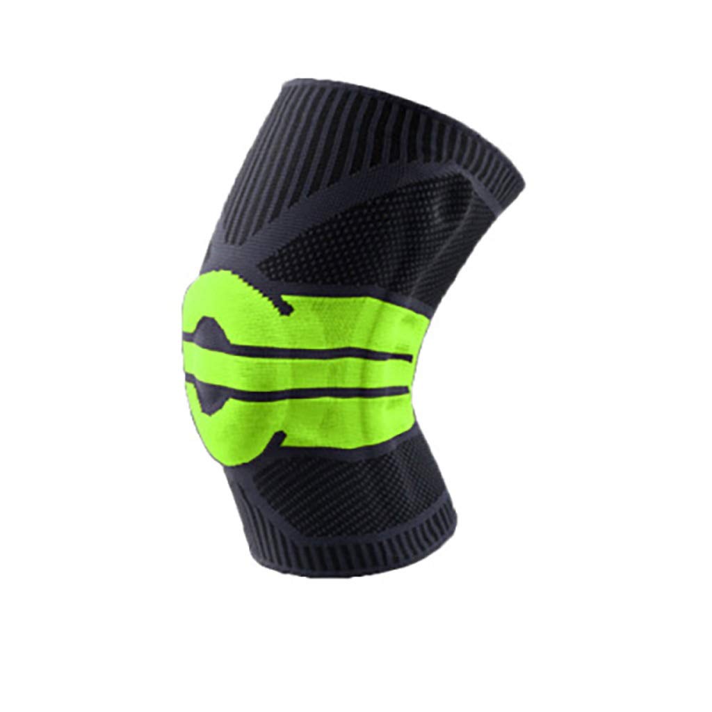 1 Pair High Elastic Knee Support Brace Kneepads Adjustable Patella Basketball Volleyball Safety Guard Strap Protector Pads