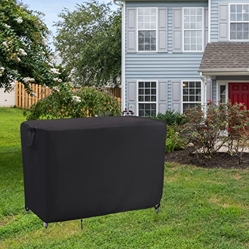 Kingling Outdoor Prep Table Cover, Waterproof Stainless Steel Table Cover Metal Table Cover Protection For Patio Kitchen Prep/Work Table - 48''L X 30''W X 35''H #TOP6