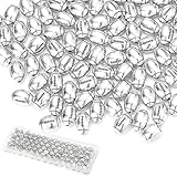Cinnvoice 100 Pcs Alloy Football Beads 10mm Football Beads for Jewelry Making Supplies Alloy Football Beads for DIY Making Sports Beads for Football Craft Making Necklace Bracelet Keychains
